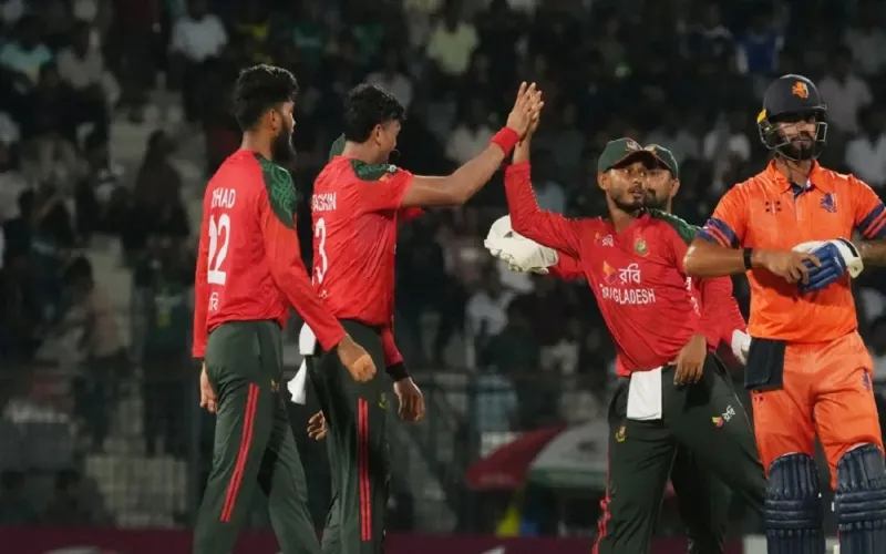 এক ম্যাচ হাতে রেখেই সিরিজ নিশ্চিত করলো বাংলাদেশ