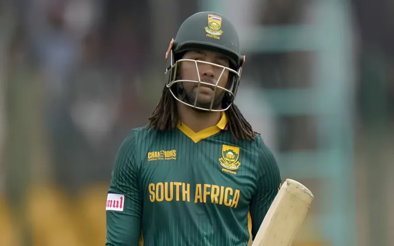 ইংল্যান্ড সিরিজ থেকে ছিটকে গেলেন দক্ষিণ আফ্রিকার ওপেনার ডি জর্জি