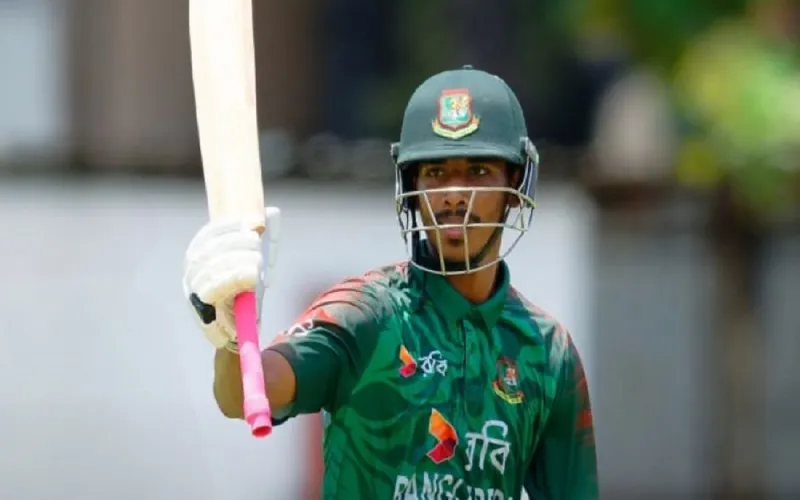 রিজানের সেঞ্চুরিতে বাংলাদেশের ভালো সংগ্রহ