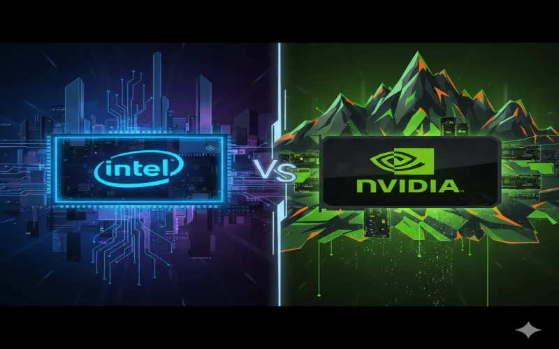 প্রতিদ্বন্দ্বী ইন্টেলে ৫ বিলিয়ন ডলার বিনিয়োগ করলো এনভিডিয়া