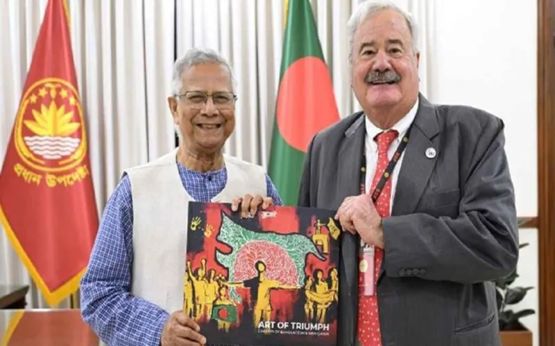 ফেব্রুয়ারির নির্বাচনে আইআরআই’র ১০ পর্যবেক্ষক: অধ্যাপক ইউনূসের সঙ্গে সাক্ষাৎ