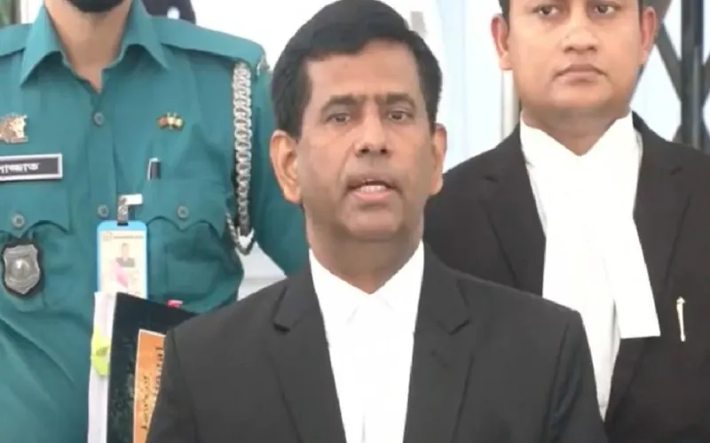 'দোষী অথবা নির্দোষের' বাইরে ইনুর কোনো বক্তব্য আমলে নেওয়ার সুযোগ নেই