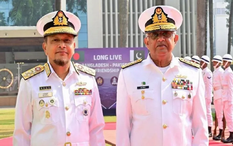 বাংলাদেশ সফরে পাকিস্তানের নৌপ্রধান