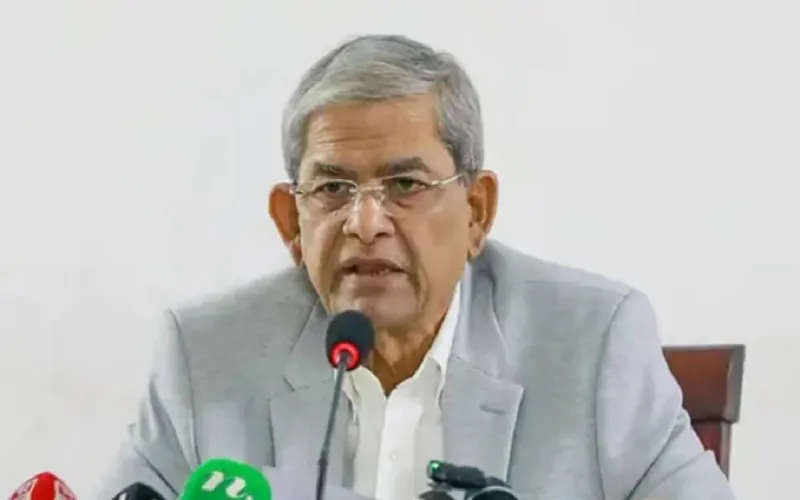 আমার বক্তব্যকে ভুলভাবে উপস্থাপন করা হয়েছে: মির্জা ফখরুল