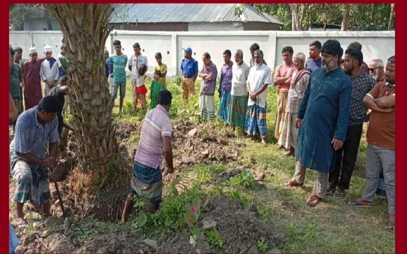 ১২ বছর পর জামায়াত কর্মীর লাশ উত্তোলন