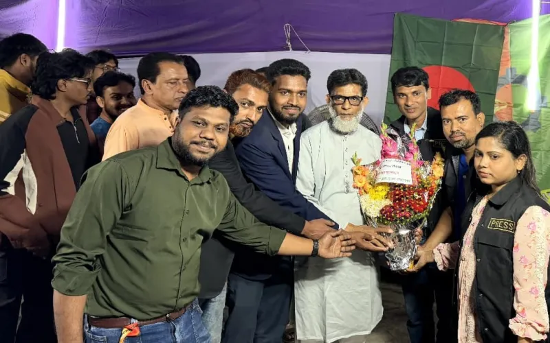 বাংলাদেশ প্রেস ক্লাব মুগদা থানা শাখার  সাংবাদিকদের সঙ্গে এমপি হাবিবুর রহমান হাবিবের মতবিনিময়