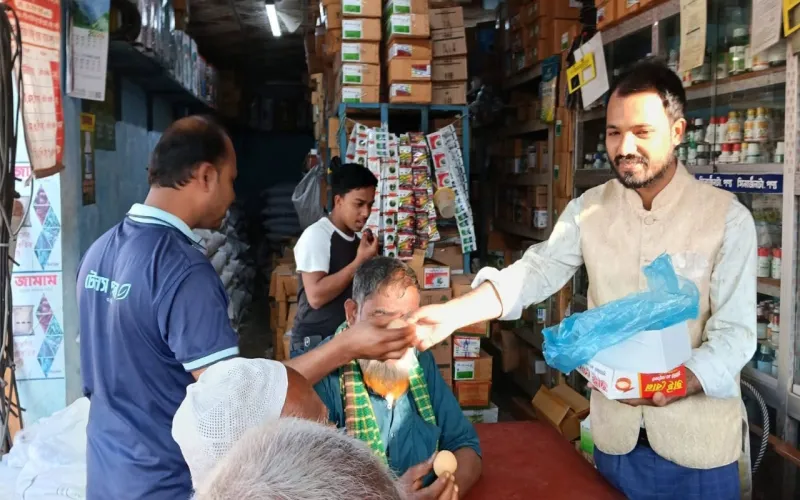 সরদার সাখাওয়াত হোসেন বকুল মন্ত্রী হওয়ায় নির্বাচনী এলাকায় বইছে আনন্দের বন্যা