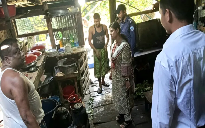 বিলাইছড়িতে দ্রব্যমূল্য নিয়ন্ত্রণে প্রশাসনের অভিযান: ব্যবসায়ীকে জরিমানা