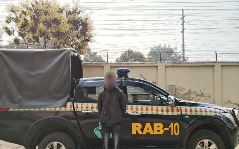 রাজবাড়ীতে জাহিদ ফকির হত্যা মামলার এজাহারভুক্ত আসামি শিখন গ্রেফতার