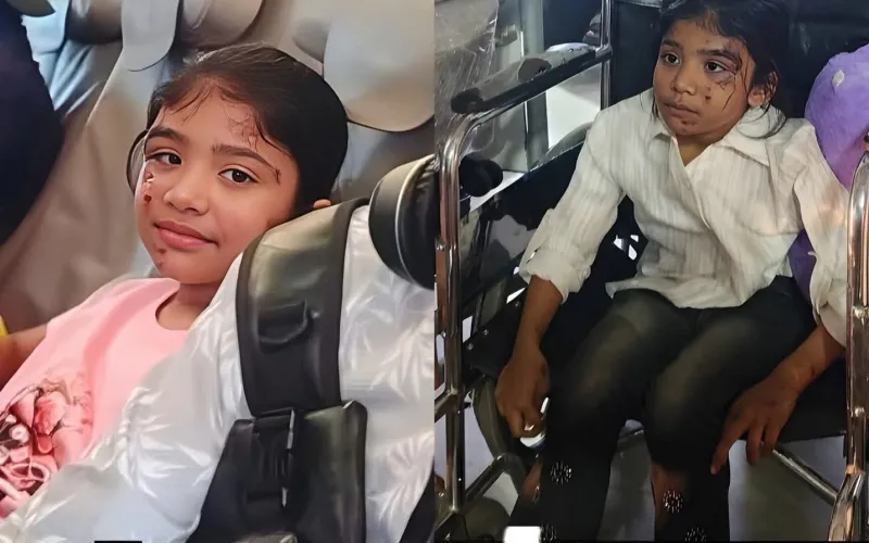 রামগঞ্জে পরিবার ছাড়া একাই দেশে ফিরল ছোট্ট ফাইজা