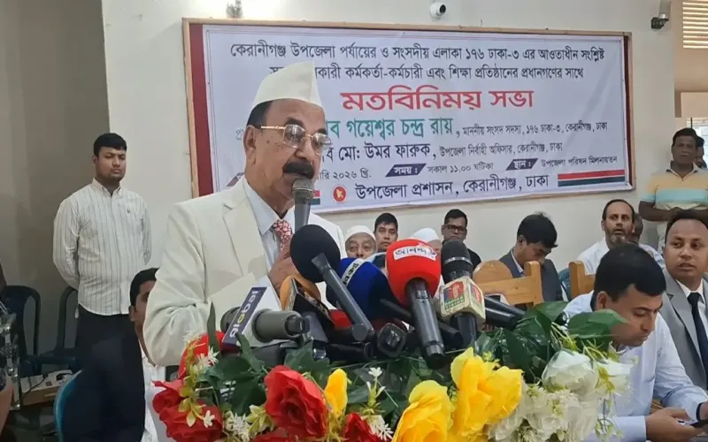 মৃত্যুর আগ পর্যন্ত মন্ত্রিপরিষদে যোগ দেব না : গয়েশ্বর