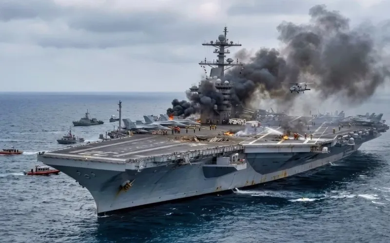 ইরানি ক্ষেপণাস্ত্রে মার্কিন যুদ্ধজাহাজ বিকল হলে কি ঘটবে?