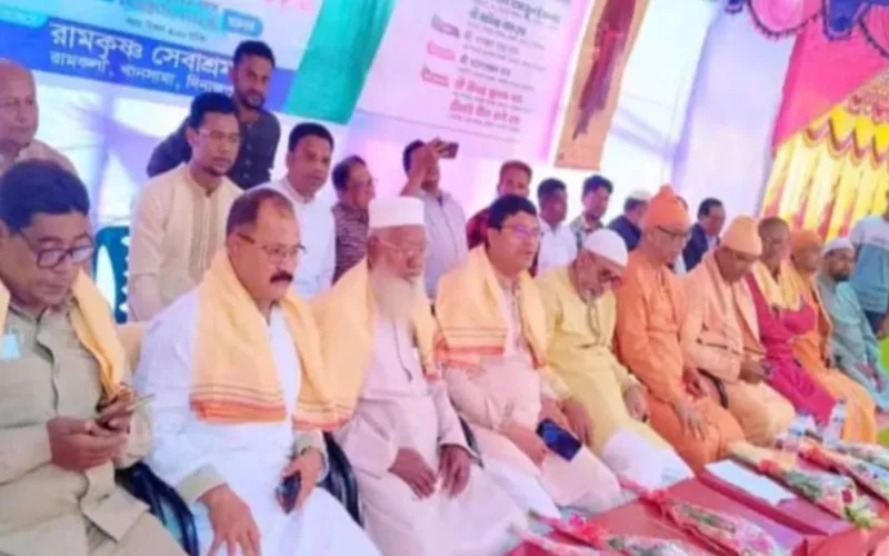 রামকলা শ্রীরামকৃষ্ণ ধর্মসভায় ১৯১তম আবির্ভাব তিথি উদযাপন