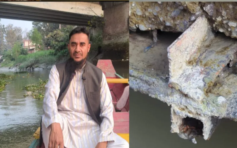 হালদা নদীর সেতুর পিলারে ‘বিপদজনক অ্যাঙ্গেল’, ডলফিন ও মা মাছের প্রাণহানির অভিযোগ সমাজকর্মী মো: আলীর