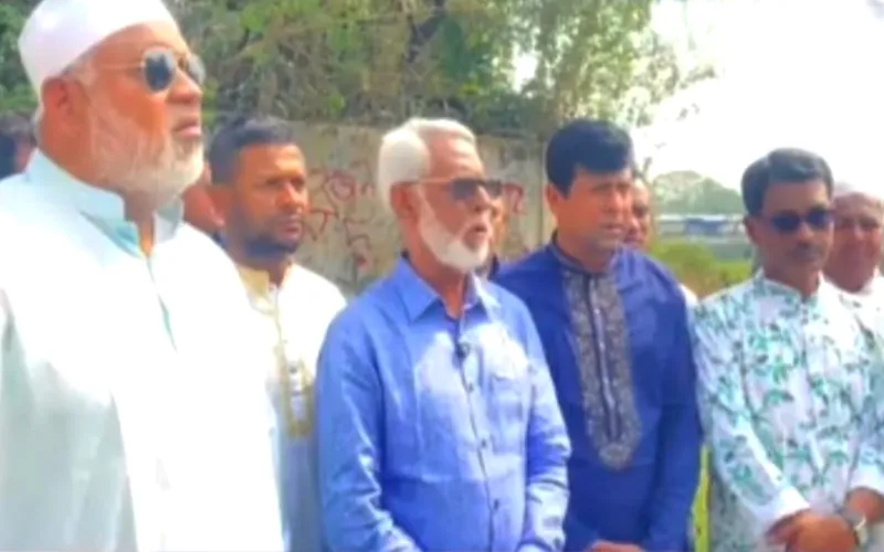 কিশোরগঞ্জের নরসুন্দা নদী অবৈধভাবে দখলের পাঁয়তারা; এমপি মাজহারুলের কঠোর হুঁশিয়ারি