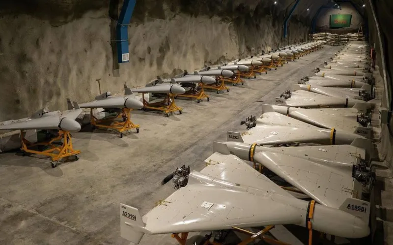 মাটির নিচে গোপন ড্রোন ঘাঁটির ভিডিও প্রকাশ করল ইরান