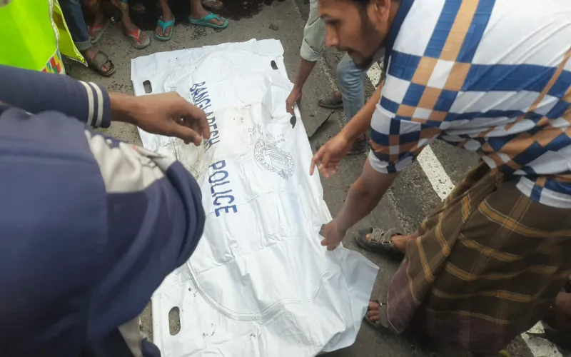 রাজবাড়ীতে ট্রাকের সঙ্গে সংঘর্ষে প্রবাসী নিহত