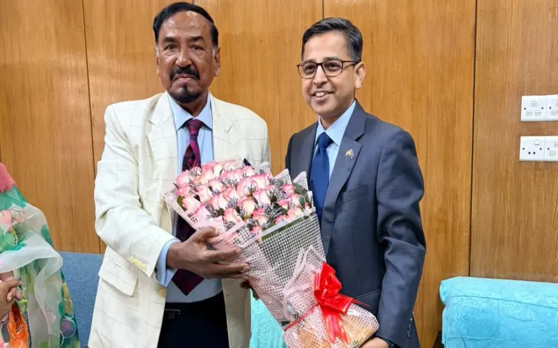 মুক্তিযুদ্ধবিষয়ক মন্ত্রী ও ভারতের হাইকমিশনারের সাক্ষাৎ: দ্বিপক্ষীয় সম্পর্ক জোরদারের ওপর গুরুত্ব