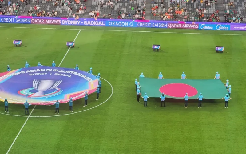 ৪৬ বছর পর নারী এশিয়ান কাপ খেলছে বাংলাদেশ