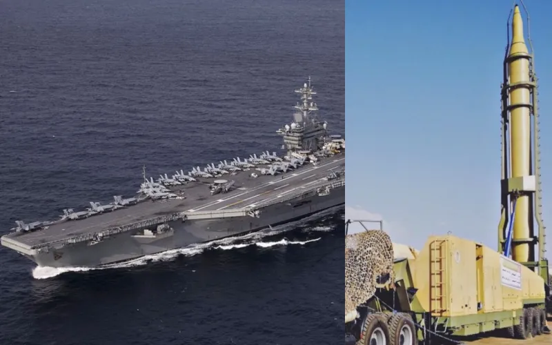 ভারত মহাসাগরে ইরানের ক্ষেপণাস্ত্র হামলা, মার্কিন যুদ্ধজাহাজে আগুন